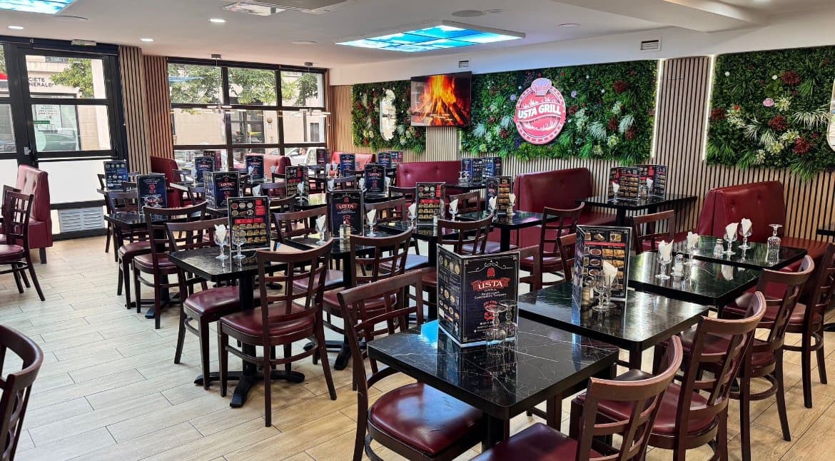 Salle intérieure USTA Grill Istanbul